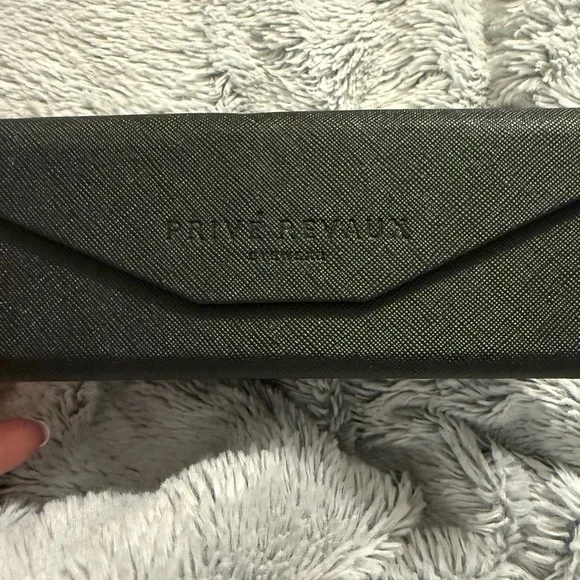 Sunglasses Prive Revaux Sunglasses Metal Frame The Pixi Caviar Black/Beige NWT - Picture 5 of 7